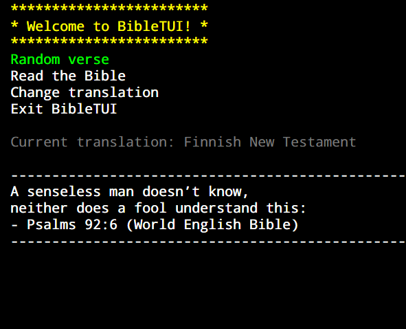 BibleTUI